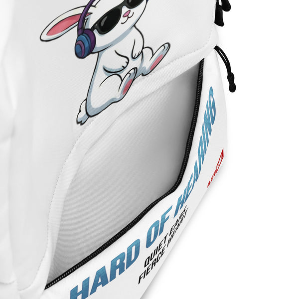 ILLTOCHILL Hard of Hearing Awareness Backpack – Product details Product details 2 (Clear)