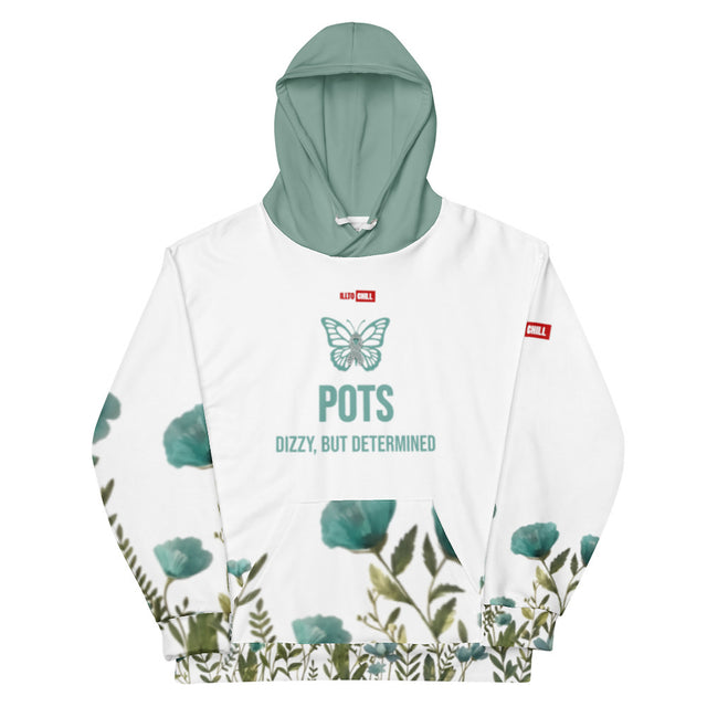 Standing Is Overrated POTS Unisex Cotton Hoodie – ILLTOCHILL
