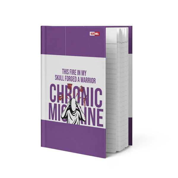 ILLTOCHILL Migraine Awareness Hardcover Journal – Flat 2 Front (Migraine Awareness Hardcover Journal)