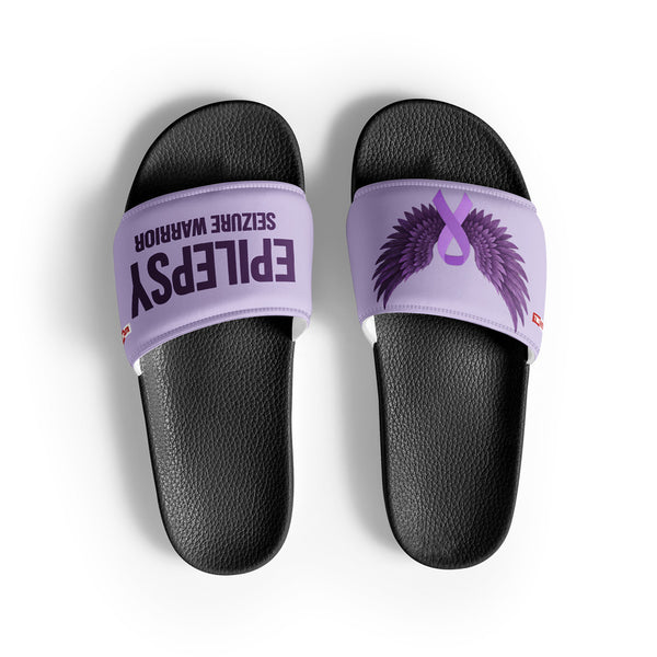 ILLTOCHILL Epilepsy Support Men's Slides – Flat Front (Epilepsy Support Men's Slides)