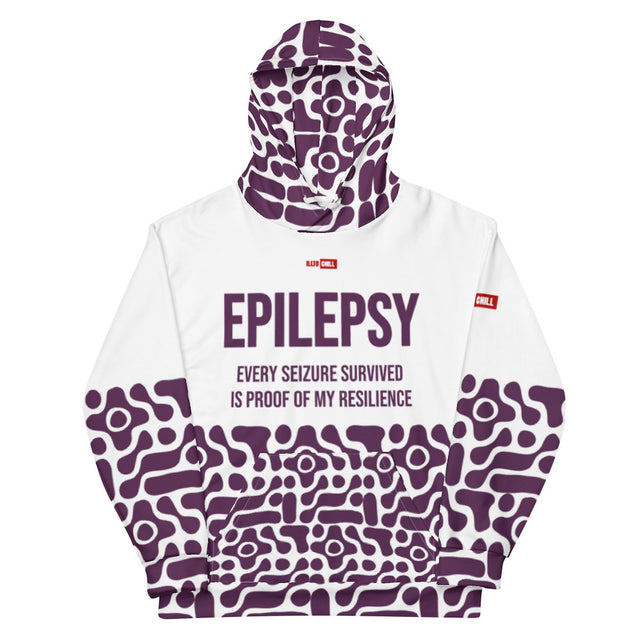 Storm Ready Epilepsy Unisex Heavyweight Hoodie – by ILLTOCHILL Durable Comfort