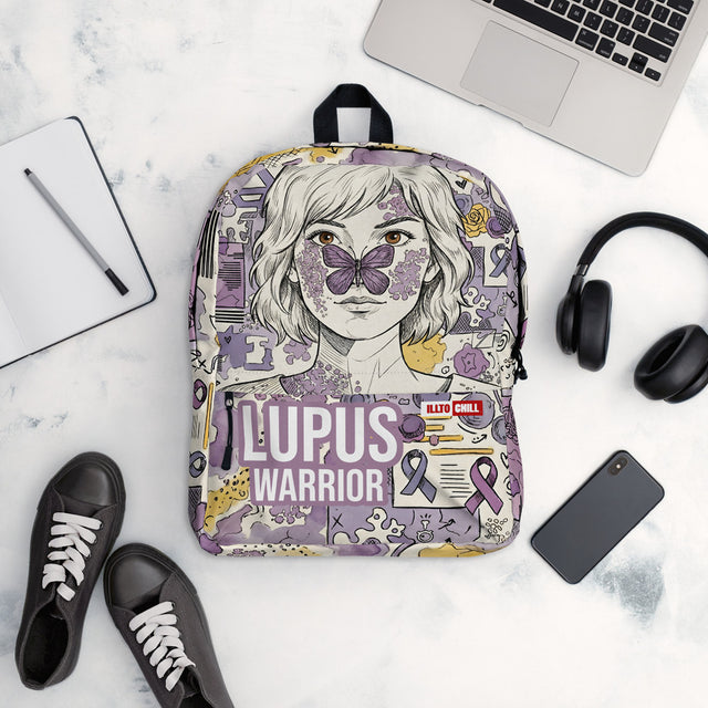 Carry the Invisible Fight Lupus Backpack – ILLTOCHILL Strength