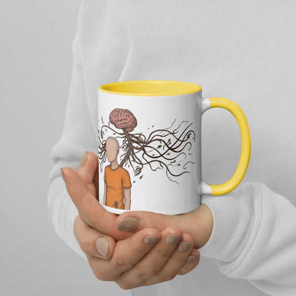 ILLTOCHILL MS awareness Multiple Sclerosis support gift Mug with Color Inside – Lifestyle 4 Right