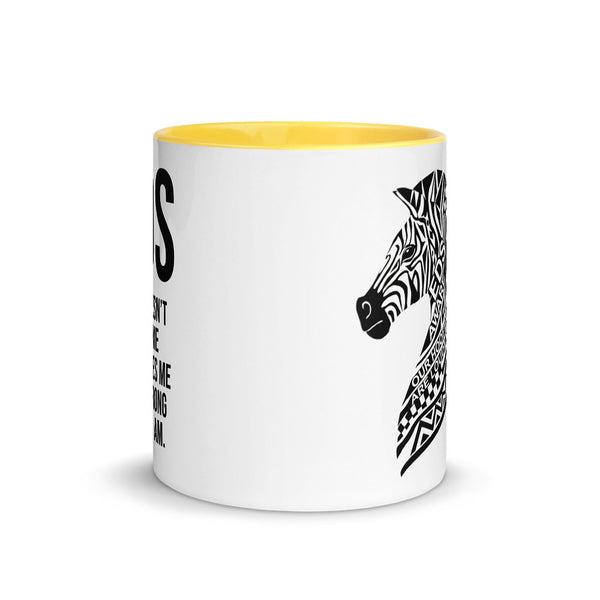 ILLTOCHILL EDS ehler danlos syndrome awareness gift Mug with Color Inside – Flat Front