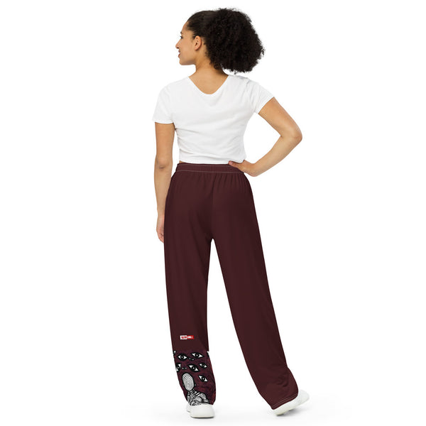 ILLTOCHILL Anxiety Awareness Pants – Women's Back (White)