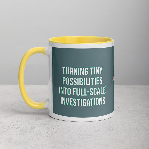 ILLTOCHILL OCD awareness Obsessive-Compulsive Disorder gift Mug with Color Inside – Lifestyle 2 Left