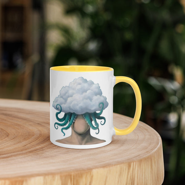 ILLTOCHILL OCD awareness Obsessive-Compulsive Disorder gift Mug with Color Inside – Lifestyle 5 Right