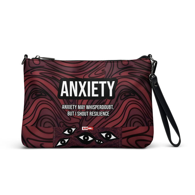 Anxiety Awareness Crossbody Bag Mental Health Everyday Carry Anxiety Identity Style by ILLTOCHILL