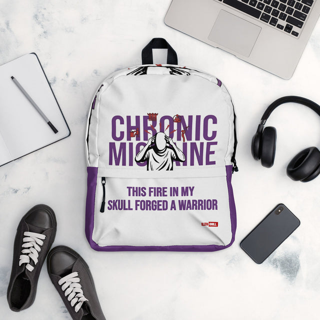 Carry the Pain Chronic Migraine Backpack – ILLTOCHILL Daily