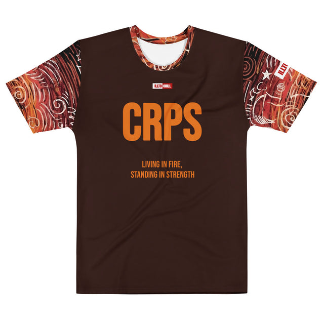 Pain is constant CRPS comfort Cotton Crew Neck Tee by ILLTOCHILL