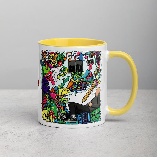 ILLTOCHILL Adhd Attention deficit awareness gift Mug with Color Inside – Lifestyle 2 Right
