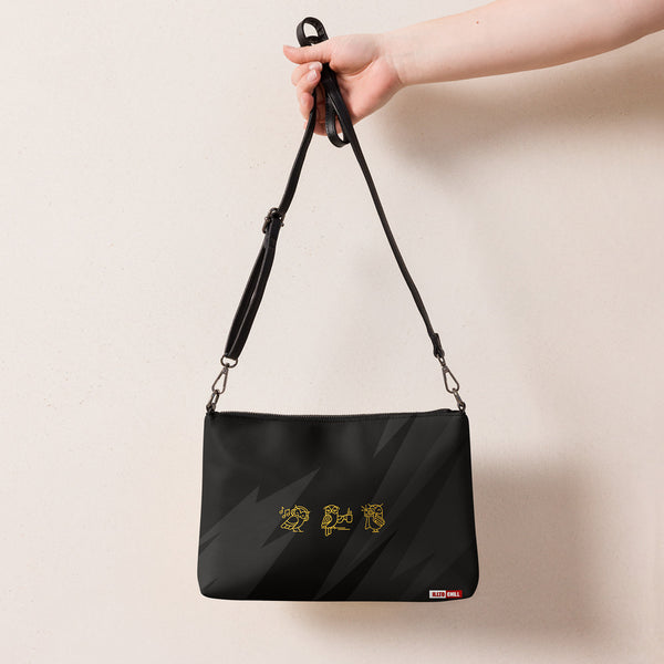 ILLTOCHILL Insomnia Awareness Crossbody Bag – Flat Lifestyle 3 Back (Insomnia Awareness Crossbody Bag)