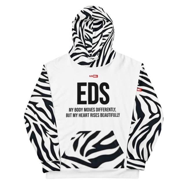 Pain but Powerful EDS Unisex Cotton Hoodie – ILLTOCHILL Comfort Wear
