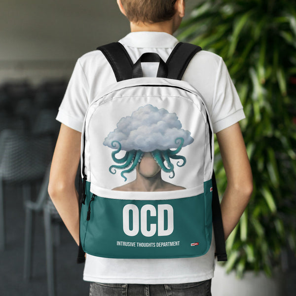 ILLTOCHILL OCD Awareness Backpack – Lifestyle Back (Clear)