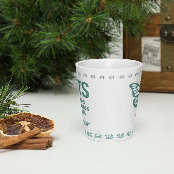 ILLTOCHILL POTS awareness gift Latte mug – Lifestyle 3 Front