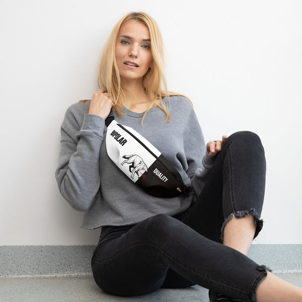 ILLTOCHILL Bipolar disorder gift Fanny Pack – Women's Lifestyle Front (Clear)