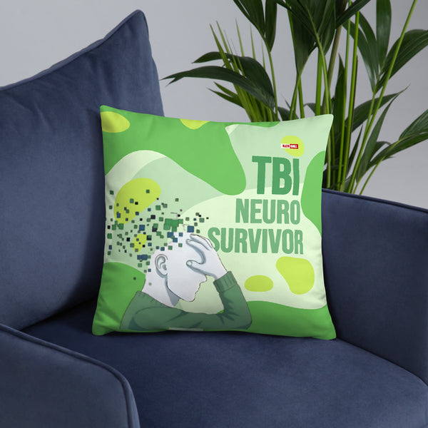 ILLTOCHILL TBI Support Pillow – Lifestyle Front Lifestyle 6 (White)
