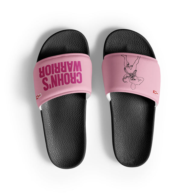 Flare Mode Activated Crohn’s Womens Slides – ILLTOCHILL Easy Comfort