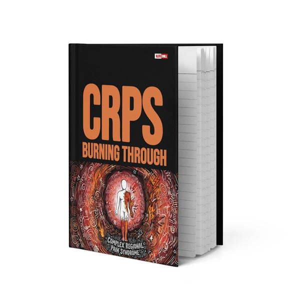 ILLTOCHILL CRPS Awareness Hardcover Journal – Flat 2 Front (Crps Awareness Hardcover Journal)