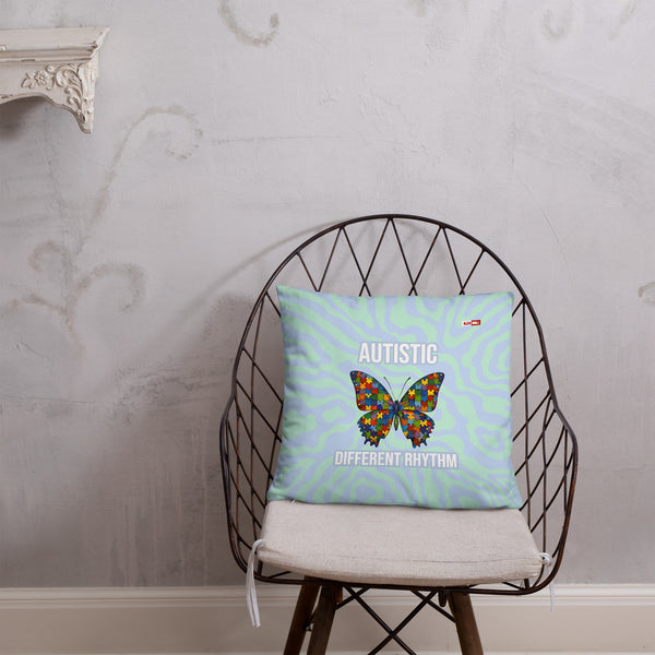 ILLTOCHILL Autism Awareness Pillow – Lifestyle Front Lifestyle 1 (White)