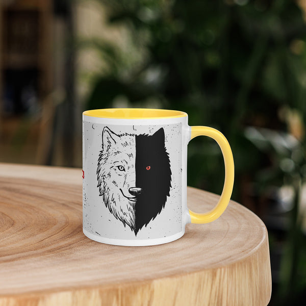 ILLTOCHILL Bipolar disorder gift Mug with Color Inside – Lifestyle 5 Right