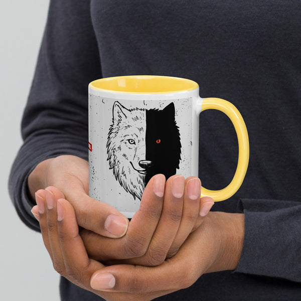 ILLTOCHILL Bipolar disorder gift Mug with Color Inside – Lifestyle 3 Right
