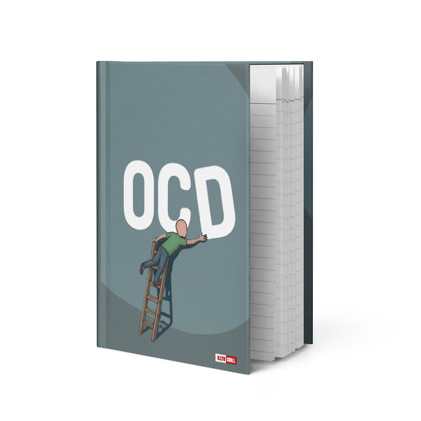ILLTOCHILL OCD Awareness Hardcover Journal – Flat 2 Front (Ocd Awareness Hardcover Journal)