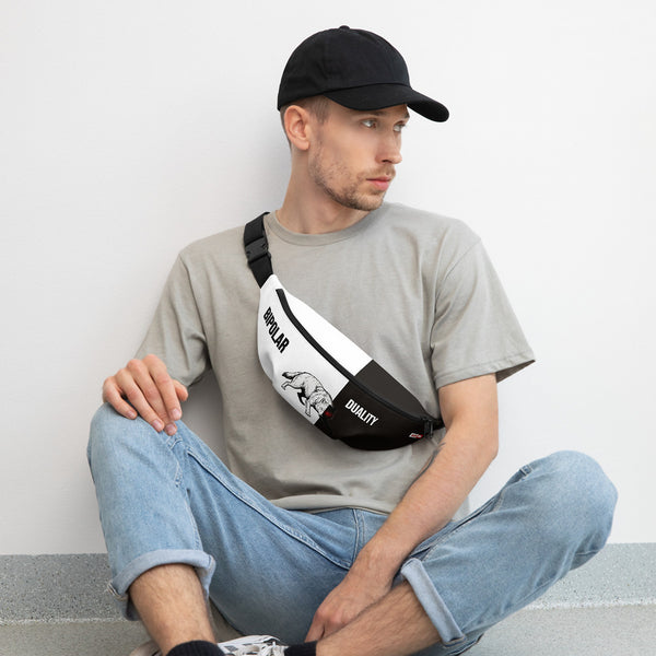 ILLTOCHILL Bipolar disorder gift Fanny Pack – Men's Lifestyle Front (Clear)