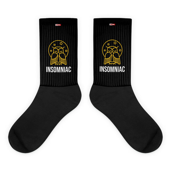 ILLTOCHILL Insomnia Night Owl Socks – Flat Flat