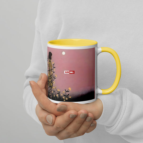 ILLTOCHILL Endometriosis awareness Endo warrior gift Mug with Color Inside – Lifestyle 4 Right