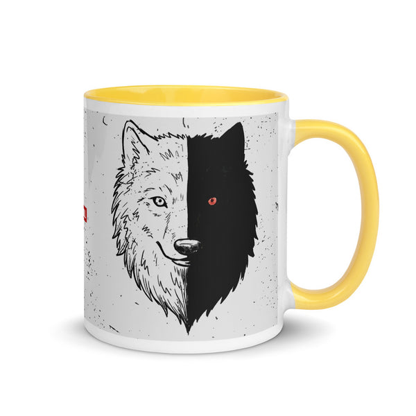 ILLTOCHILL Bipolar disorder gift Mug with Color Inside – Flat Right