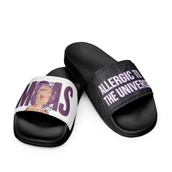 ILLTOCHILL MCAS Awareness Men's Slides – Flat 3 Front (Mcas Awareness Men's Slides)