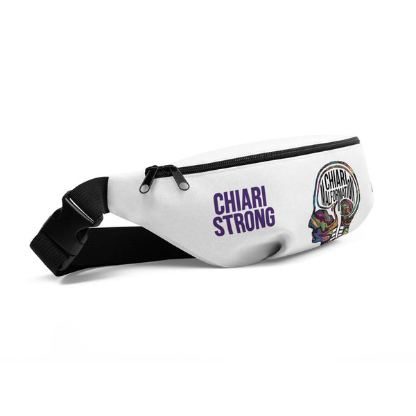 ILLTOCHILL CM Chiari Malformation awareness gift Fanny Pack – Default Front Left (Clear)