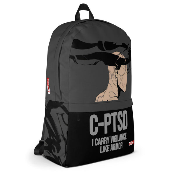 ILLTOCHILL C-PTSD Support Backpack – Default Right (Black)