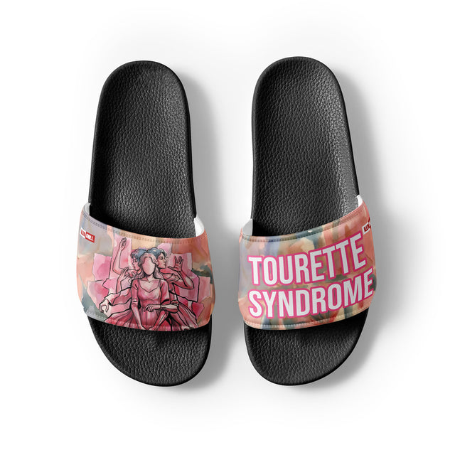 Tic Life Women’s Slides Tourette Syndrome – ILLTOCHILL Comfort Style
