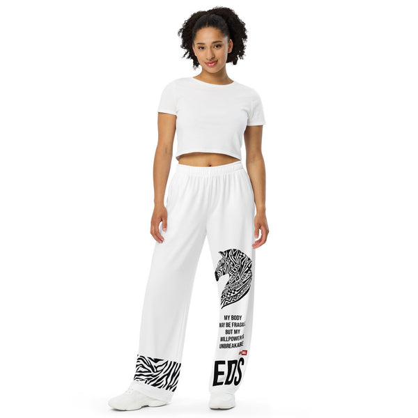 ILLTOCHILL EDS Awareness Pants – Women's Front (White)