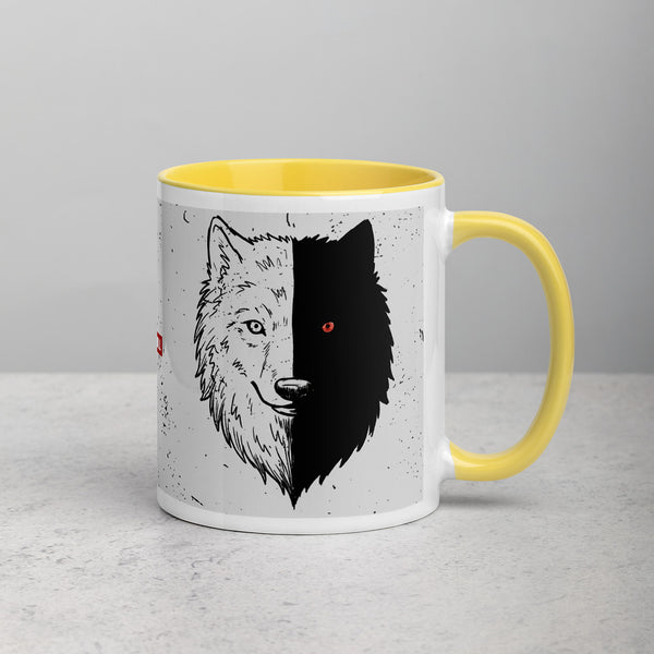 ILLTOCHILL Bipolar disorder gift Mug with Color Inside – Lifestyle 2 Right