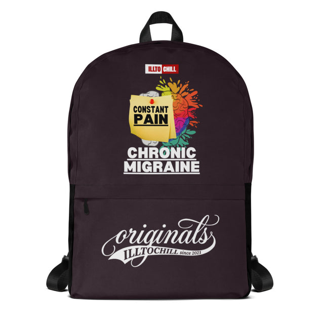 Migraine Pride: Chronic Migraine Backpack for the Community | ILLTOCHILL