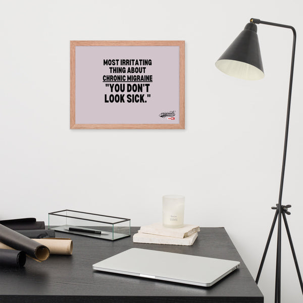 ILLTOCHILL Migraine Poster