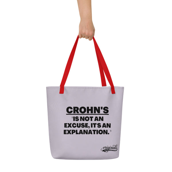 ILLTOCHILL Crohn's Tote Bag