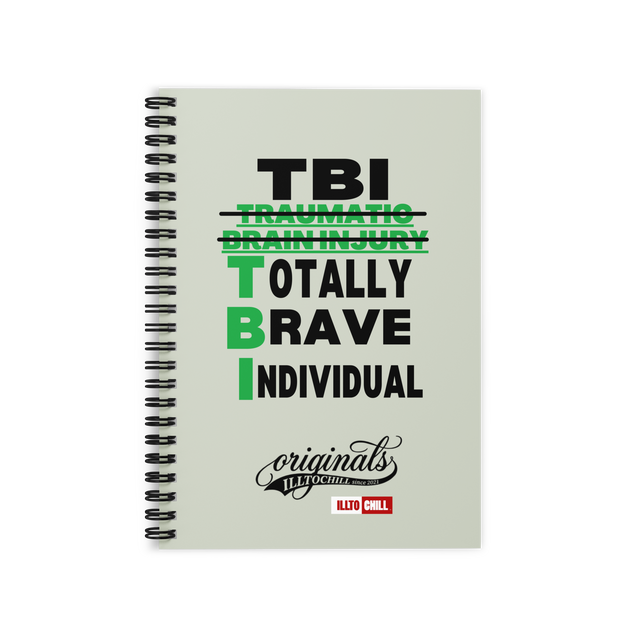 TBI Pride Ruled Line Spiral Notebook — Pages That Keep Up With You | ILLTOCHILL