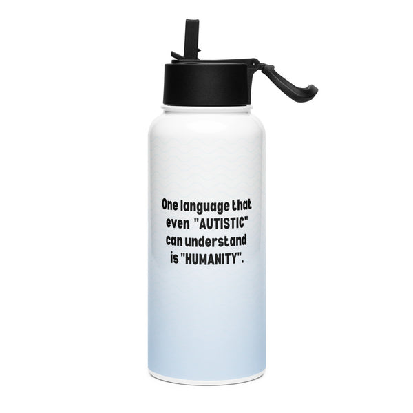 Carrying autistic identity proudly with ILLTOCHILL bottle