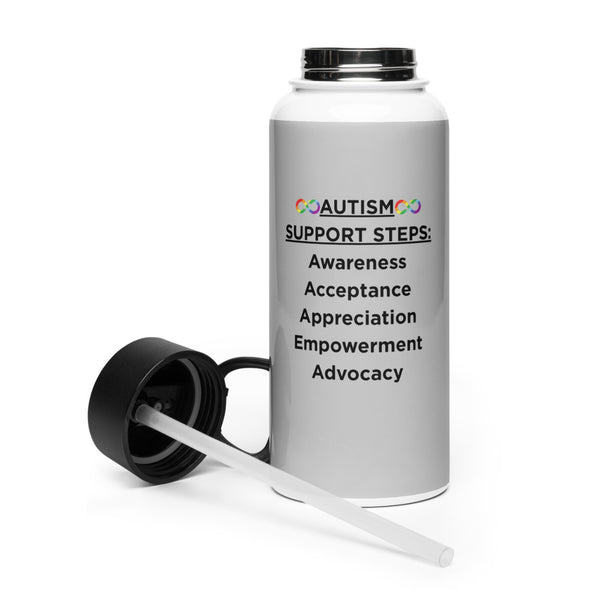 autism-stainless-steel-water-bottle-with-a-straw-lid