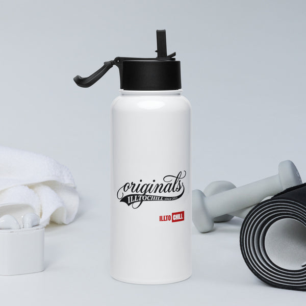 anxiety-stainless-steel-water-bottle-with-a-straw-lid