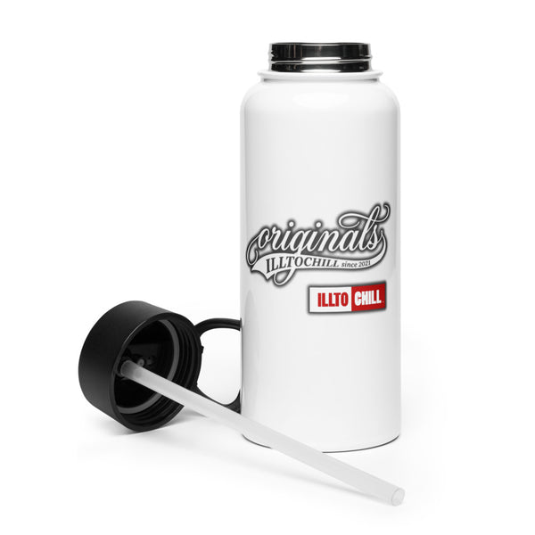 bipolar-stainless-steel-water-bottle-with-a-straw-lid