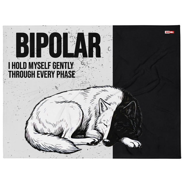 Bipolar Throw Blanket – Comfort Layer for Emotional Highs and Lows by ILLTOCHILL
