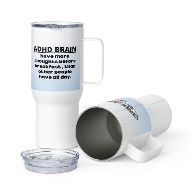 ADHD Travel Mug With A Handle — For Brains That Operate Differently | ILLTOCHILL