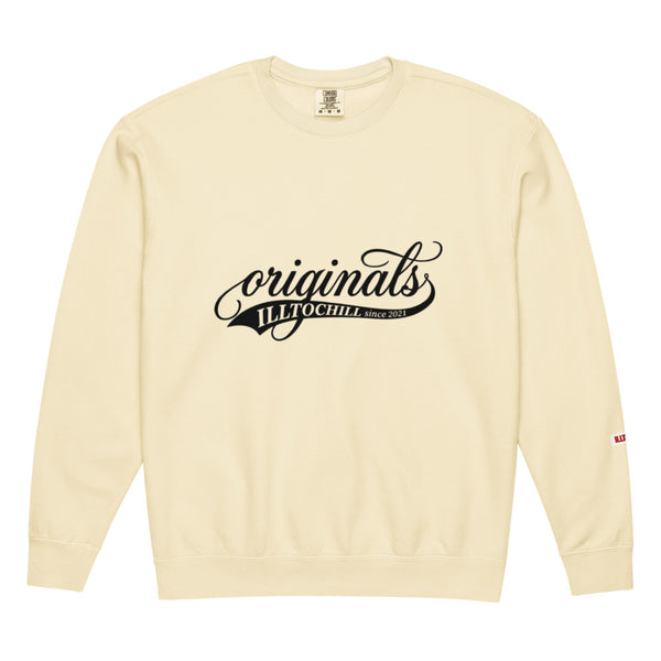 tourette-unisex-garment-dyed-fleece-crewneck-sweatshirt