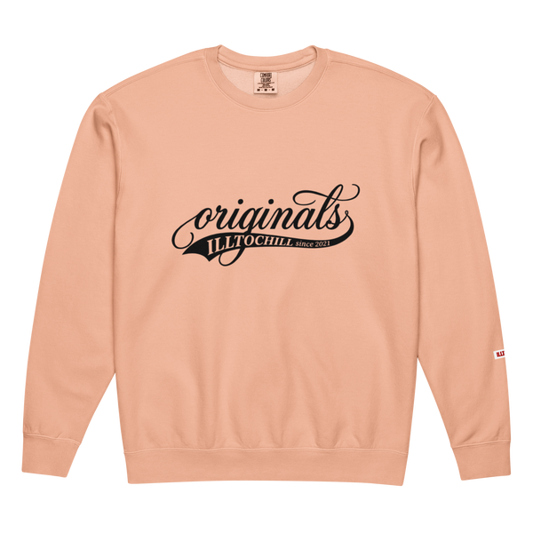 OCD Unisex garment-dyed fleece crewneck sweatshirt