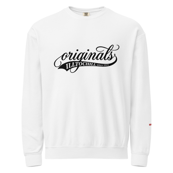 OCD Unisex garment-dyed fleece crewneck sweatshirt